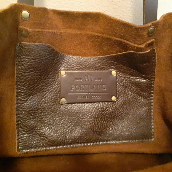 Portland Leather Goods Classic Large Coldbrew Tote - Picture 7 of 10